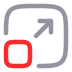 Icon representing flexible capacity